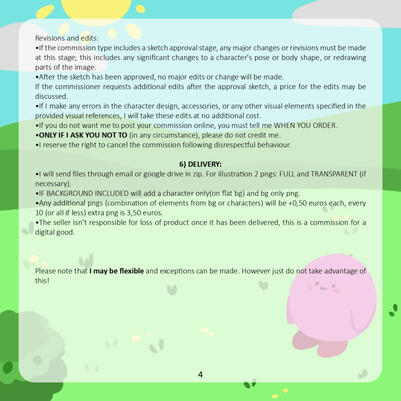 Lilys terms of service page 4