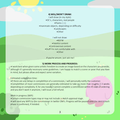 Lilys terms of service page 3