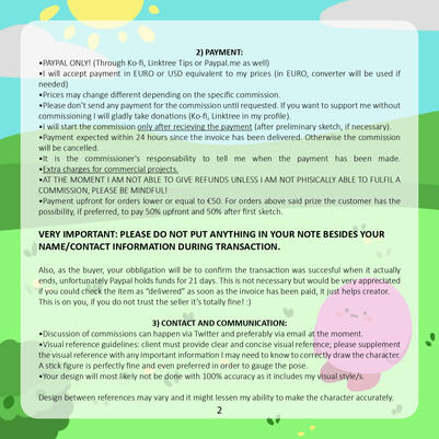 Lilys terms of service page 2